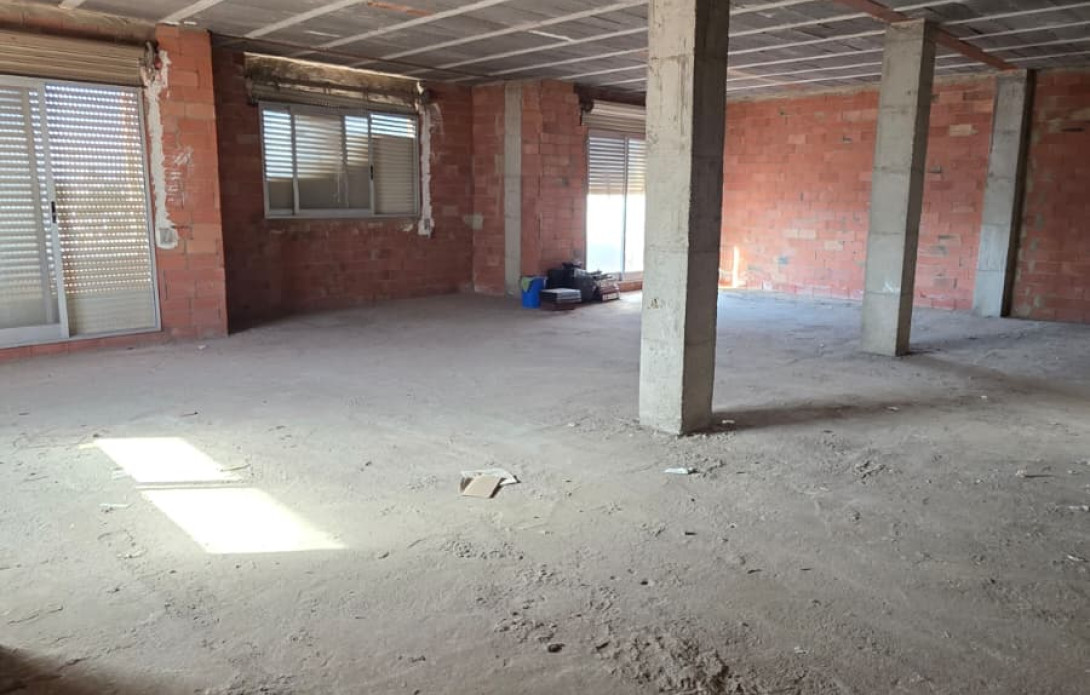 Piso en bruto