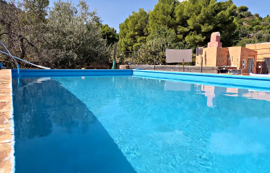 Chalet con piscina