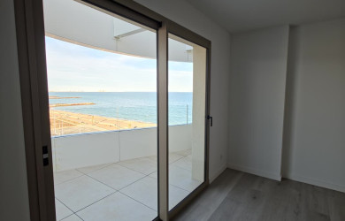 Ático frente al mar