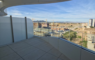 Ático frente al mar